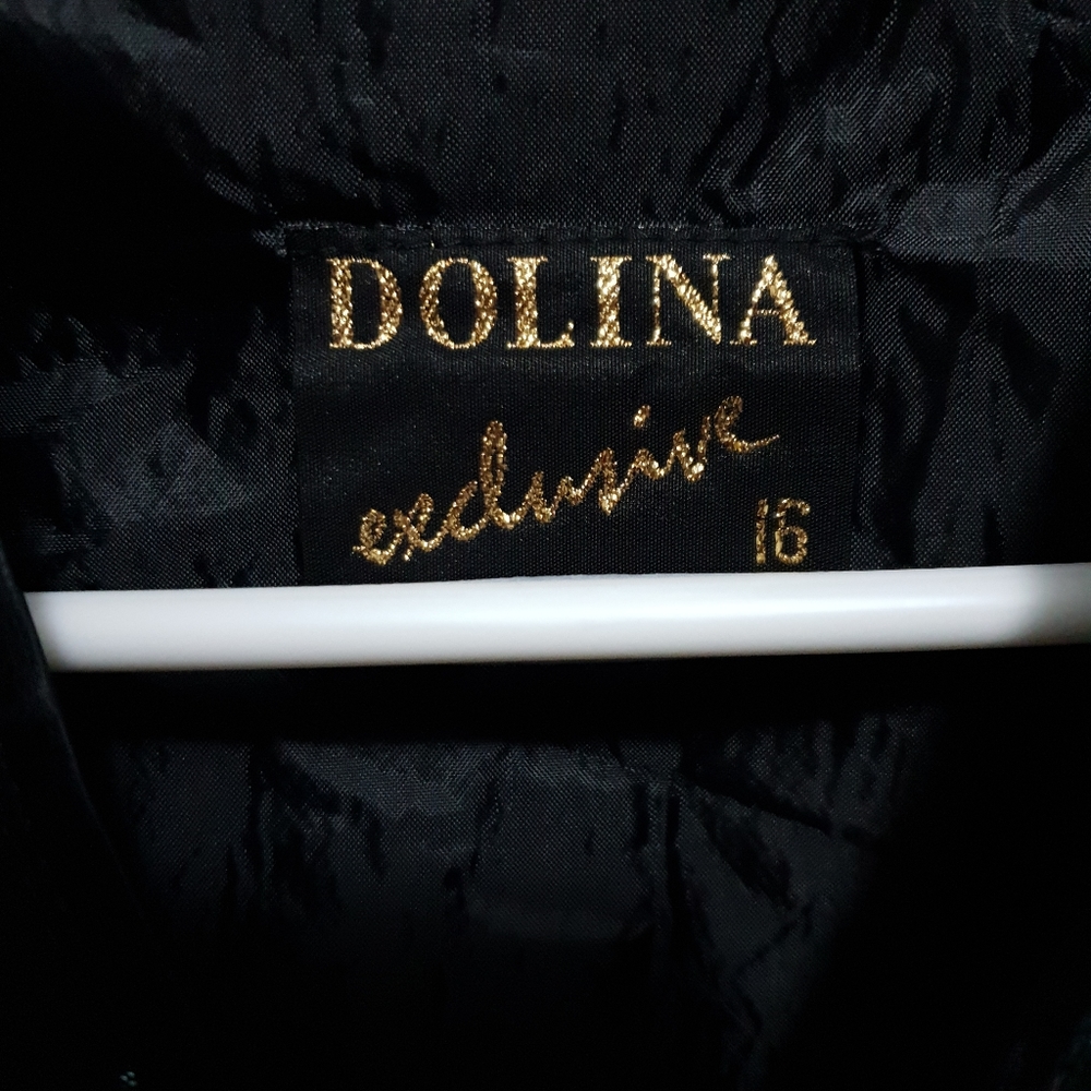 AUS16 Vintage Dolina Exclusive Blazer Metallic. Polyester Lurex. - Picture 8 of 16